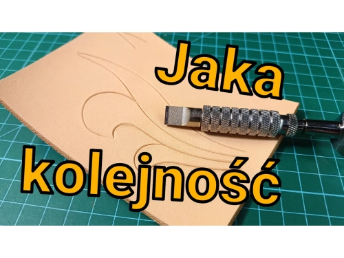 Kolejność wykonywania nacięć - wytłaczanie zdobień